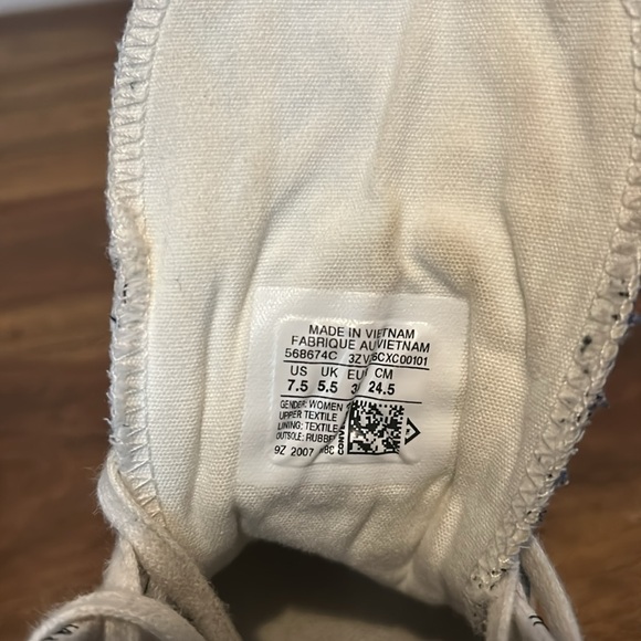 Converse Hi-Top Quilted Sneaker - Picture 5 of 6